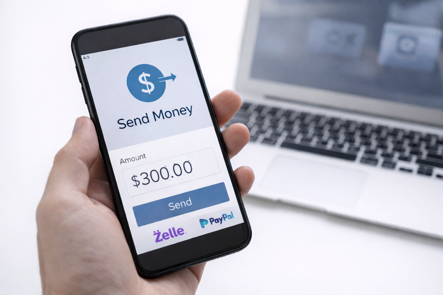 Zelle and PayPal payment instructions for USA Hospitality